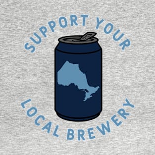 Support Your Local Brewery Ontario T-Shirt